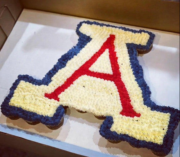 Arizona State Pull Apart Cupcakes