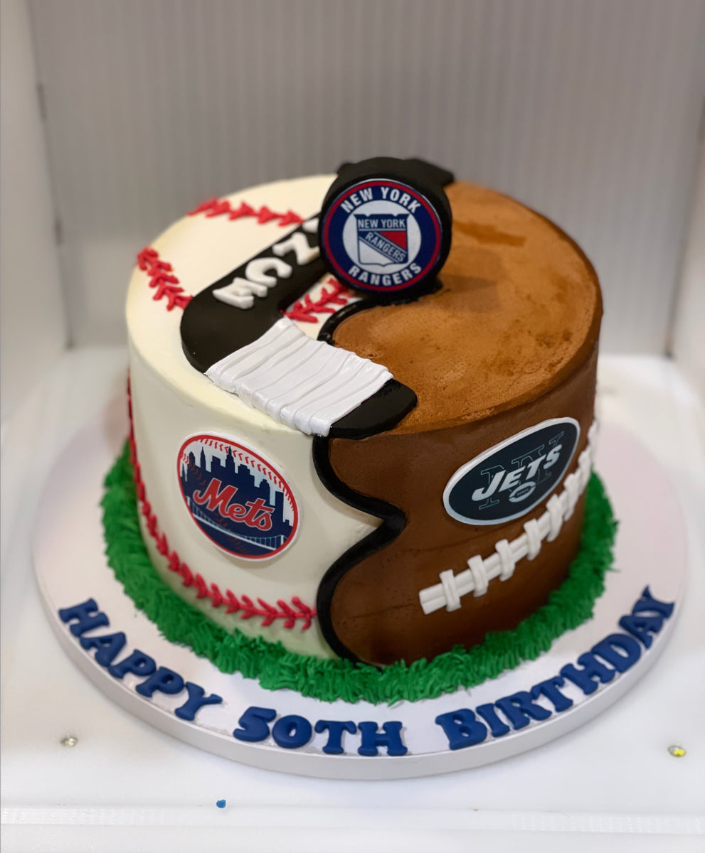 NY Sports Fan Cake – Gimme S'more