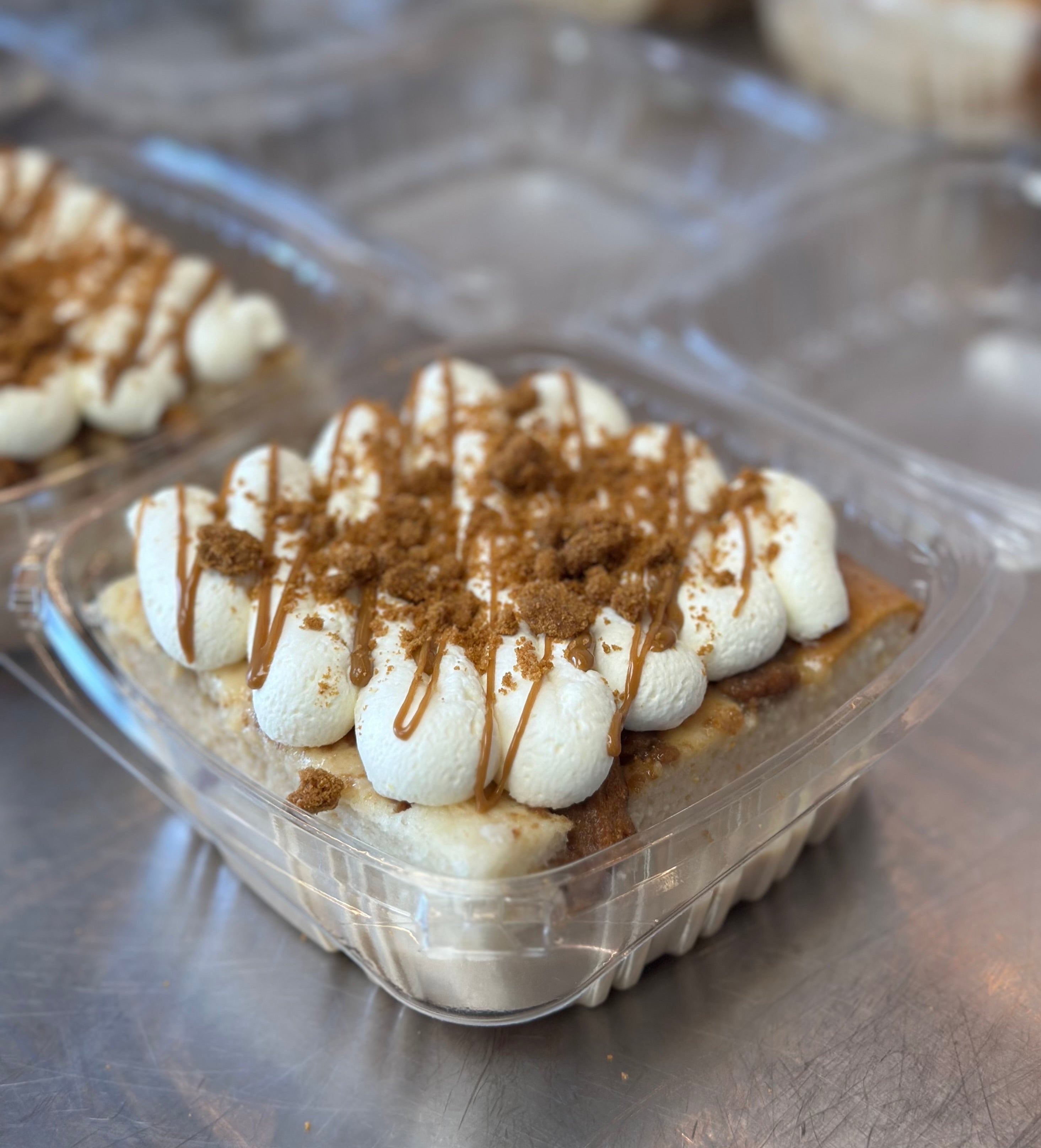 Biscoff Tres Leches Slice