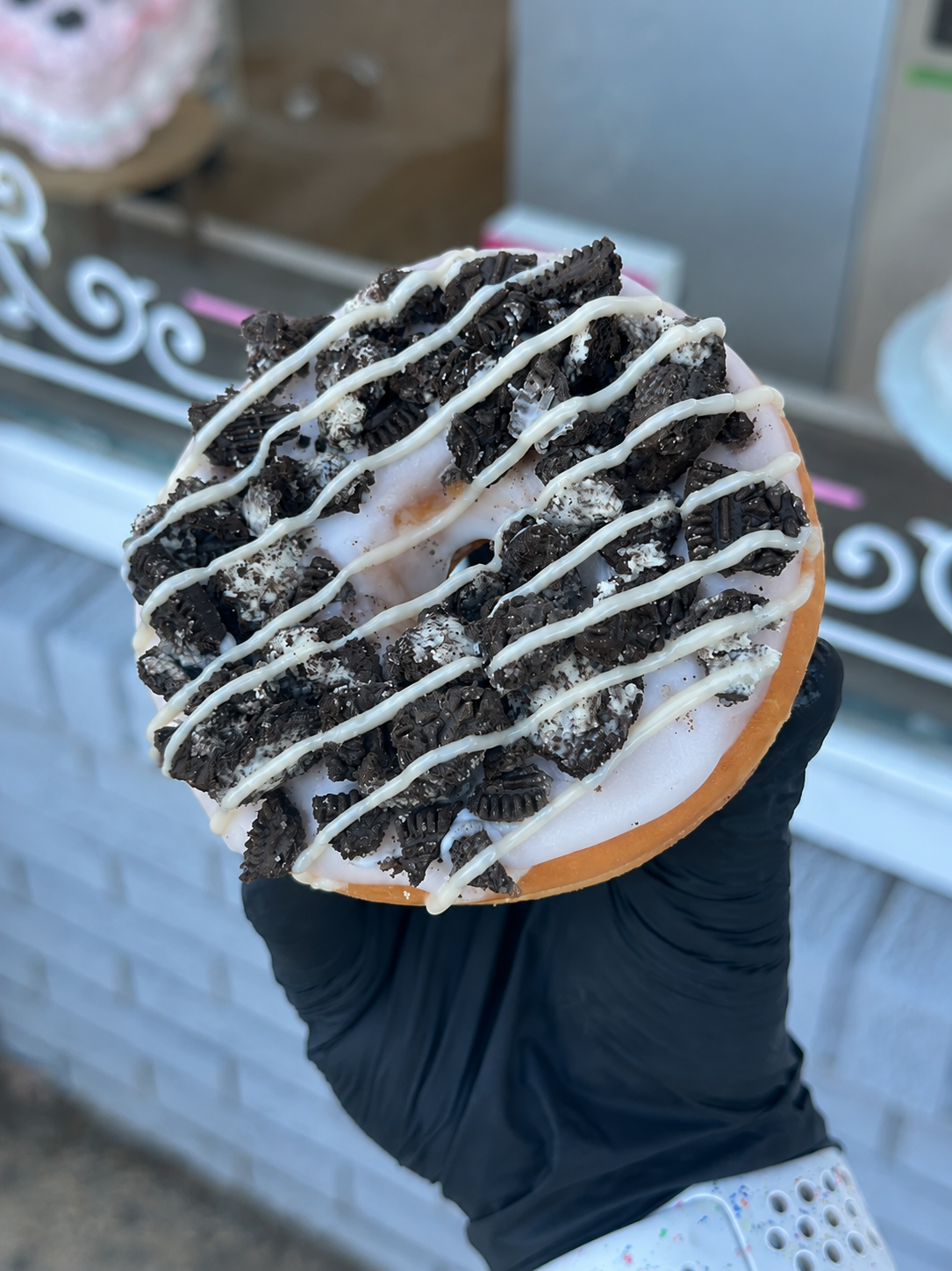 Cookies & Cream Ring Donut