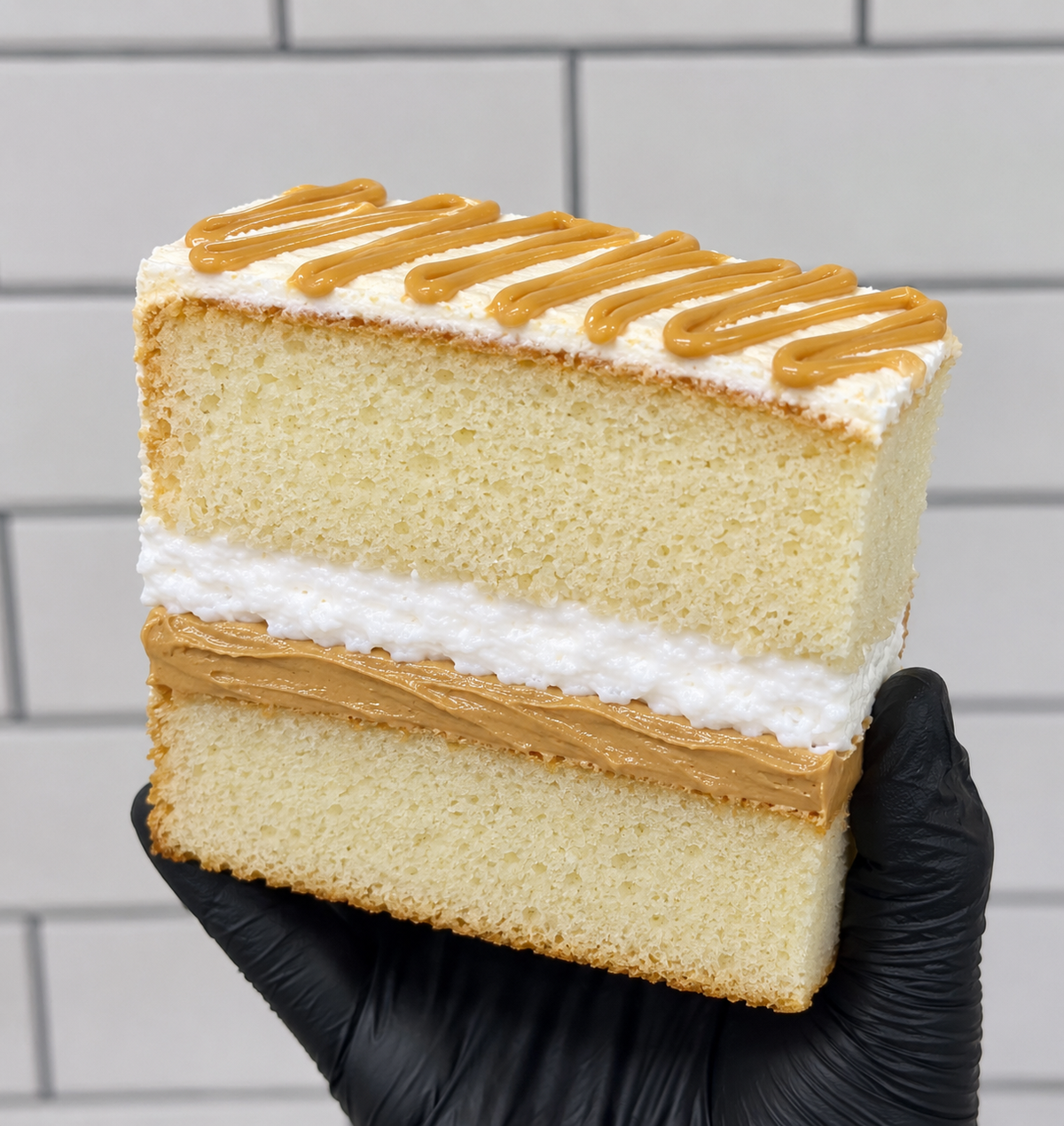 Fluffernutter Cake Slice