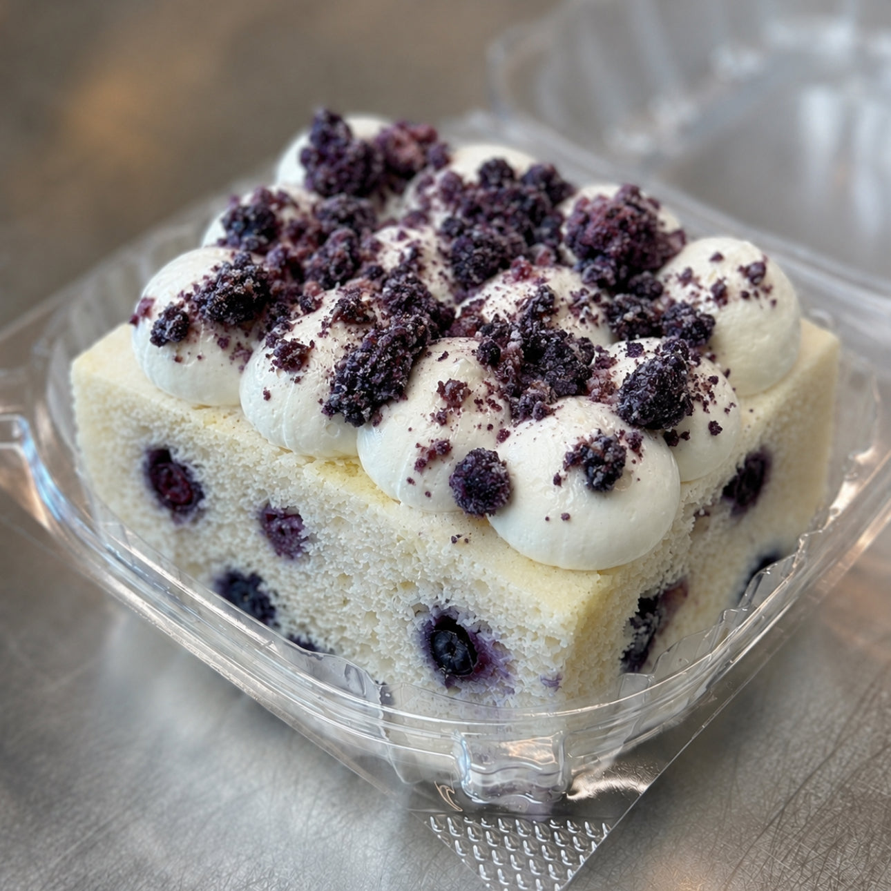 Blueberry Muffin Tres Leches