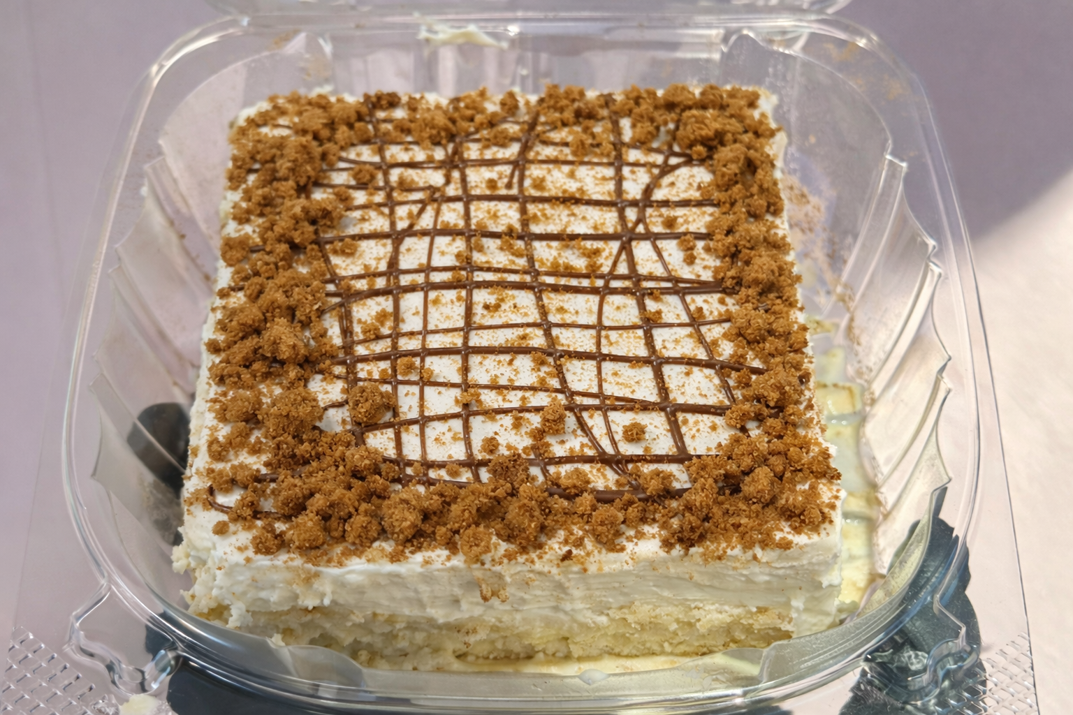 Biscoff Tres Leches Slice