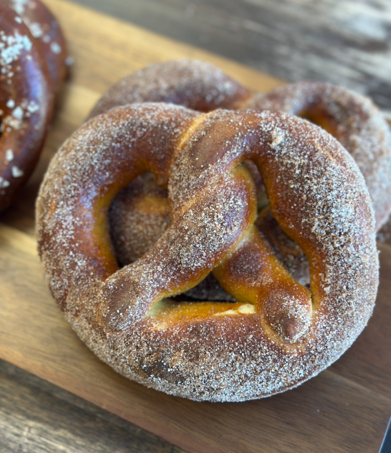 Cinnamon Sugar Pretzel