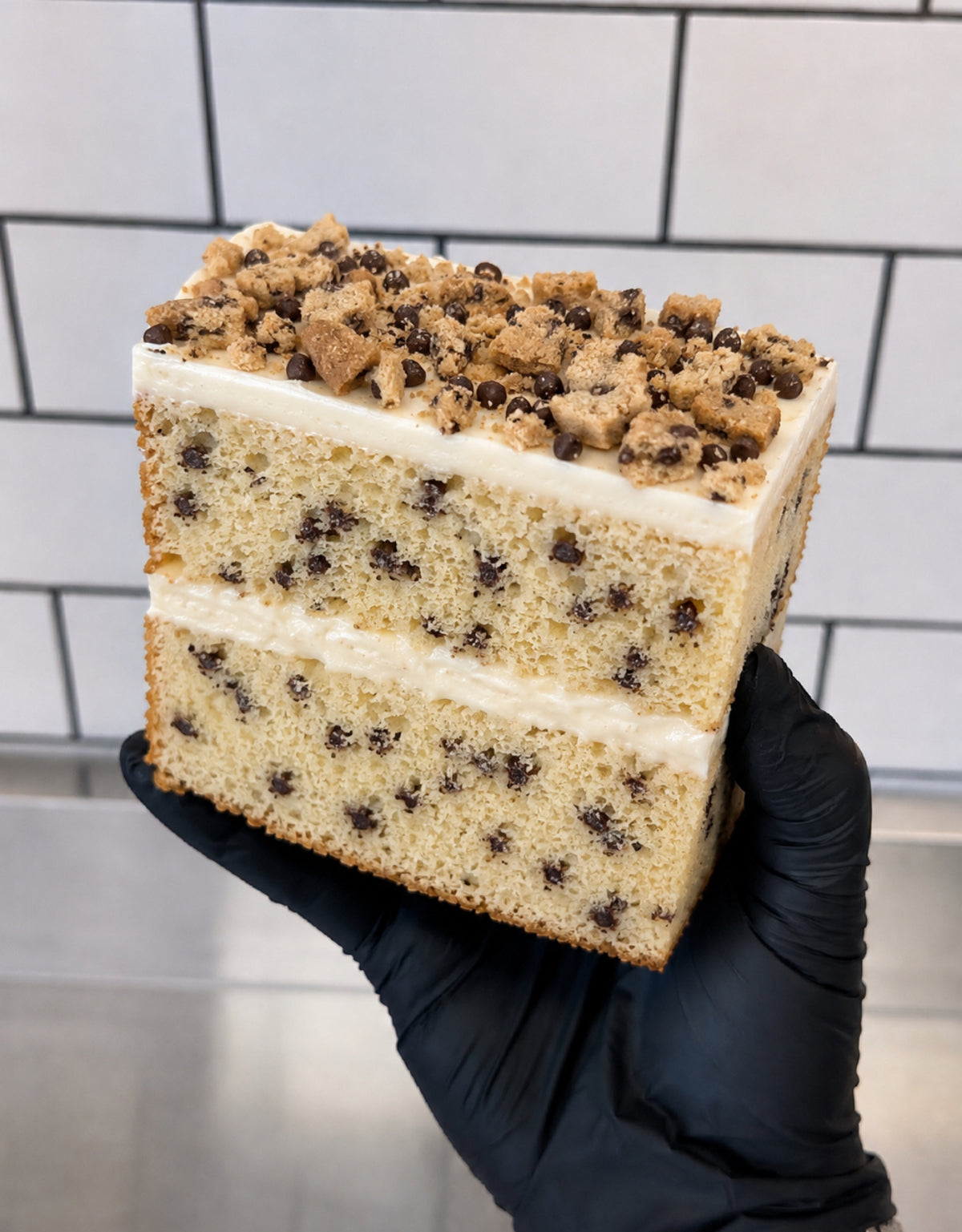 Milk & Cookies Slice