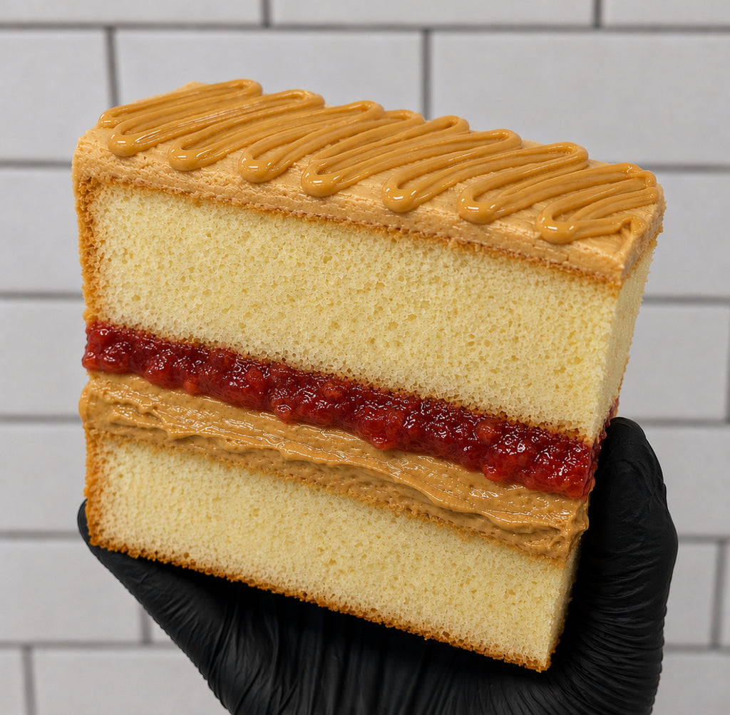 Peanut Butter & Jelly Slice