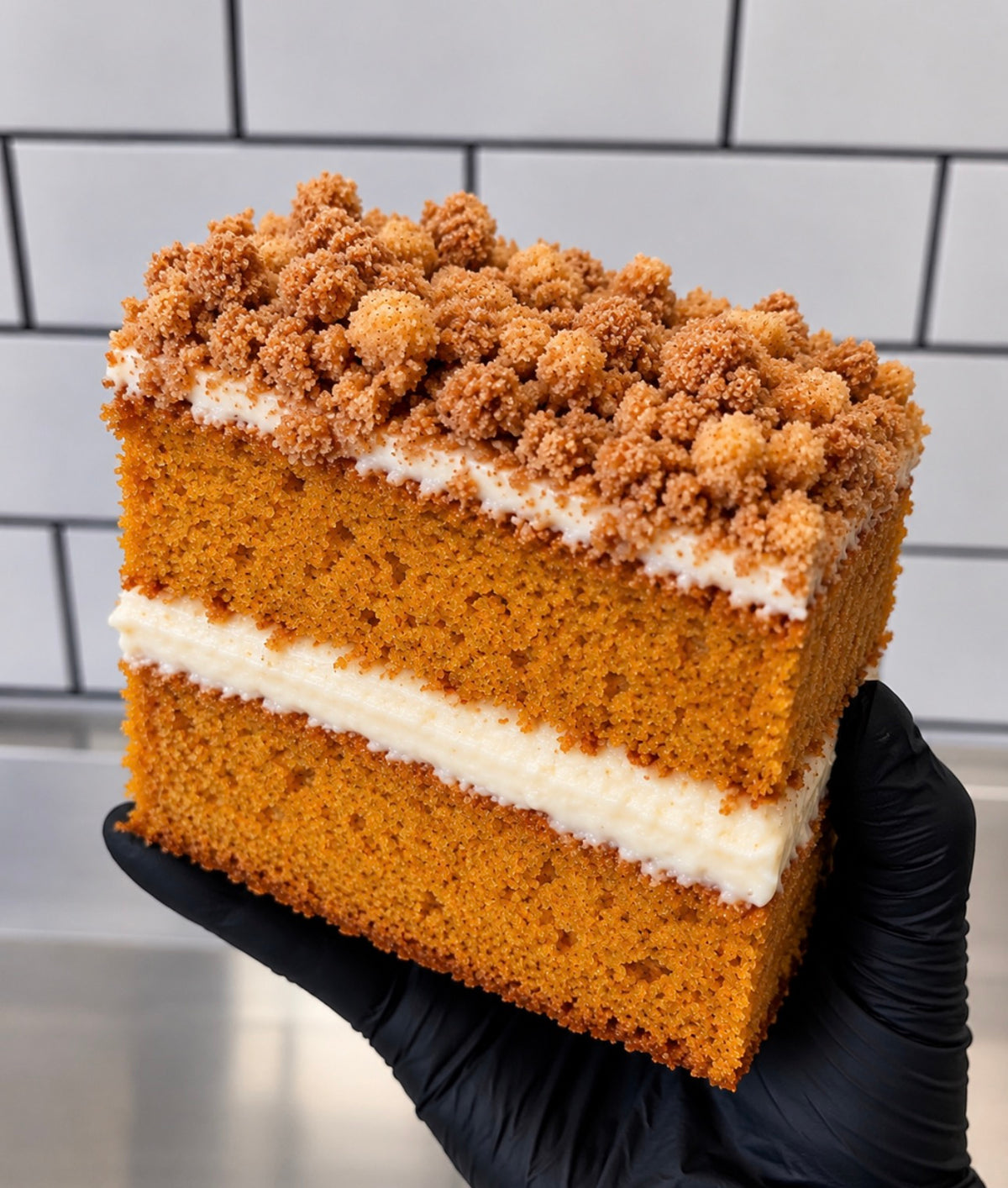 Pumpkin Crumb Slice