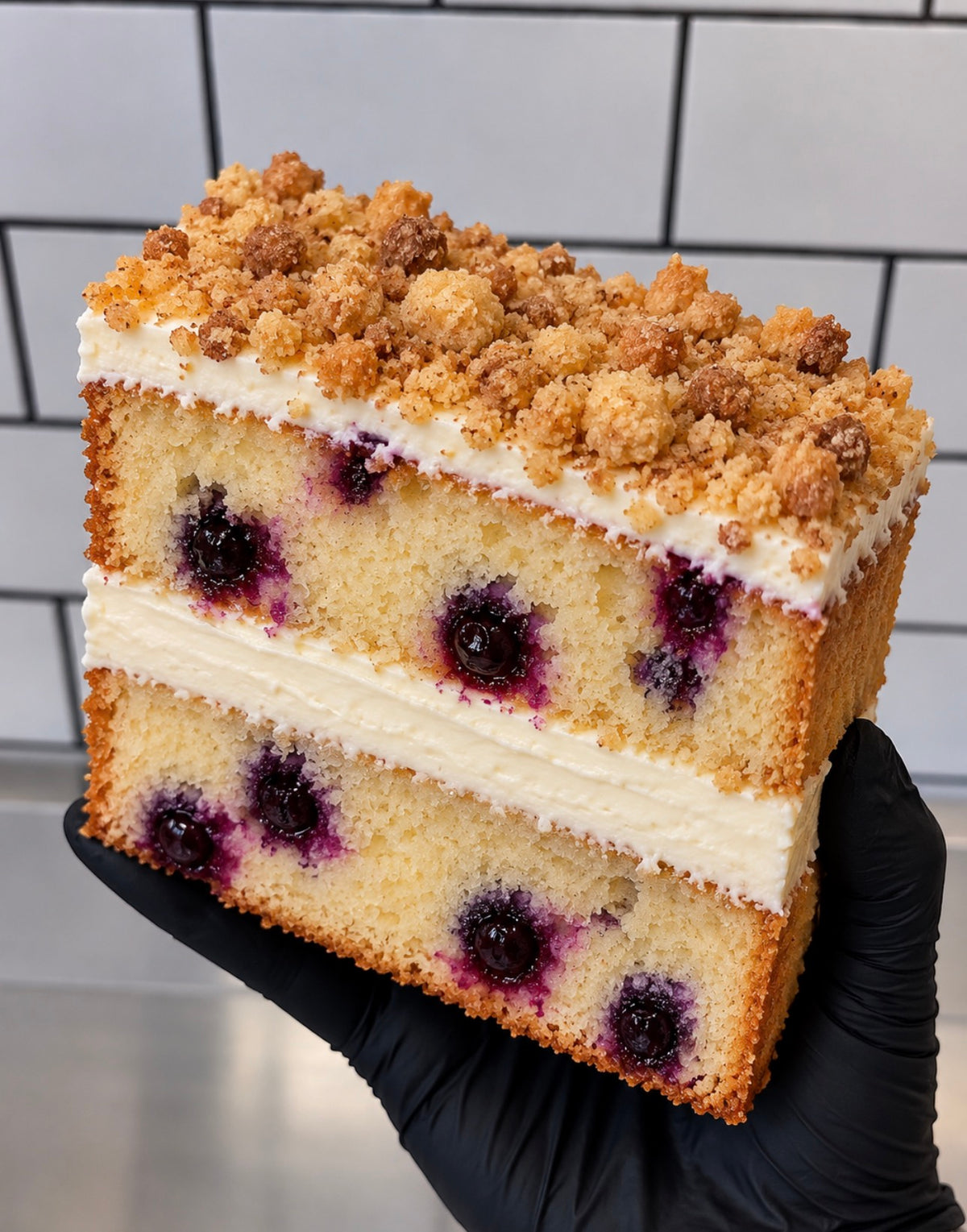 Blueberry Muffin Slice