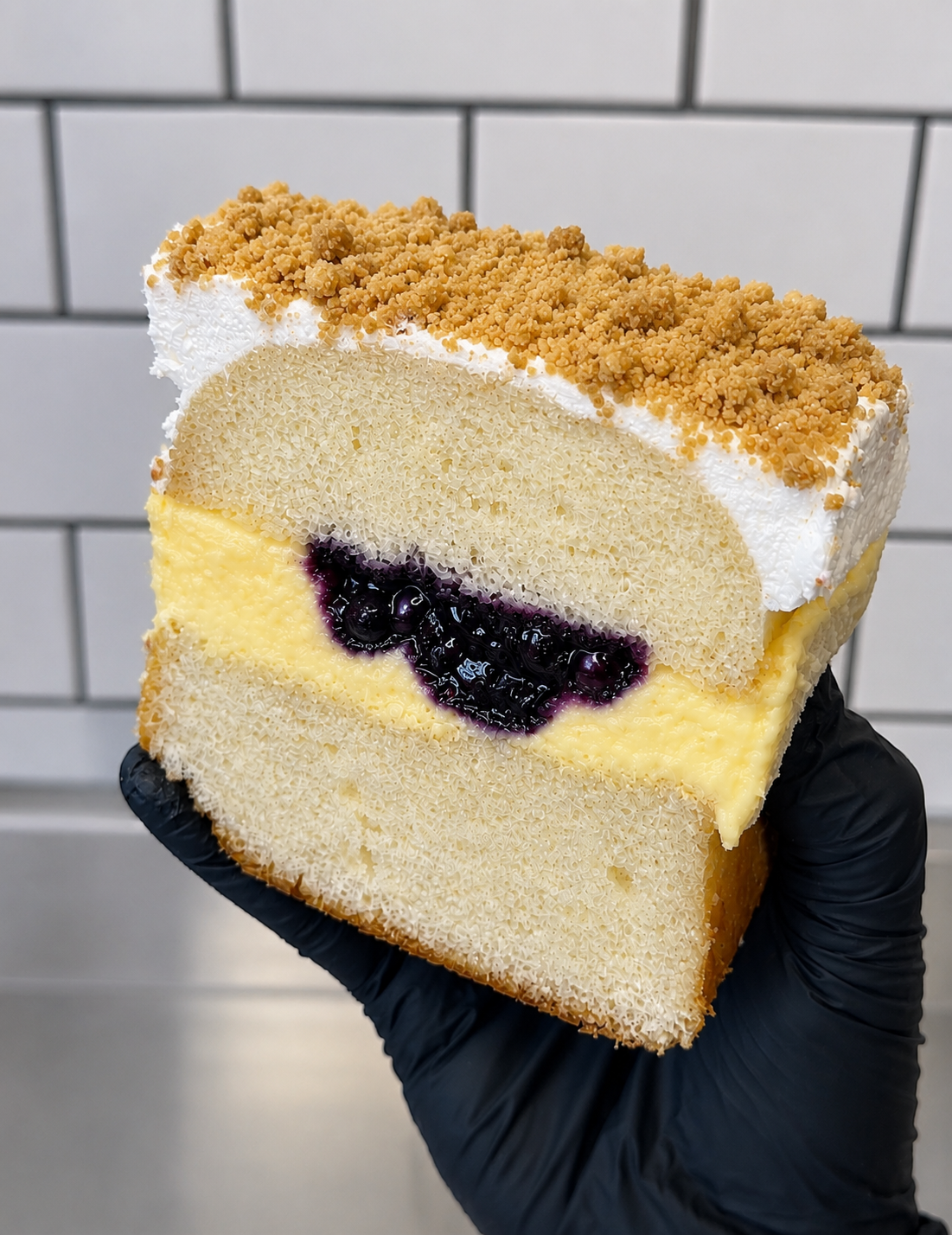 Blueberry Lemonade Slice