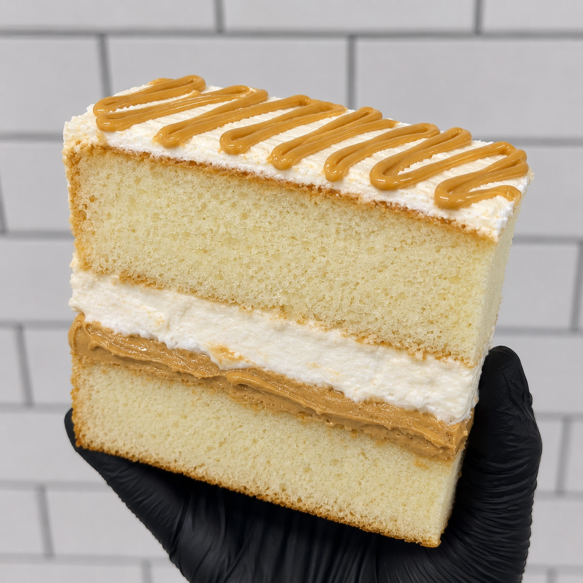 Fluffernutter Cake Slice