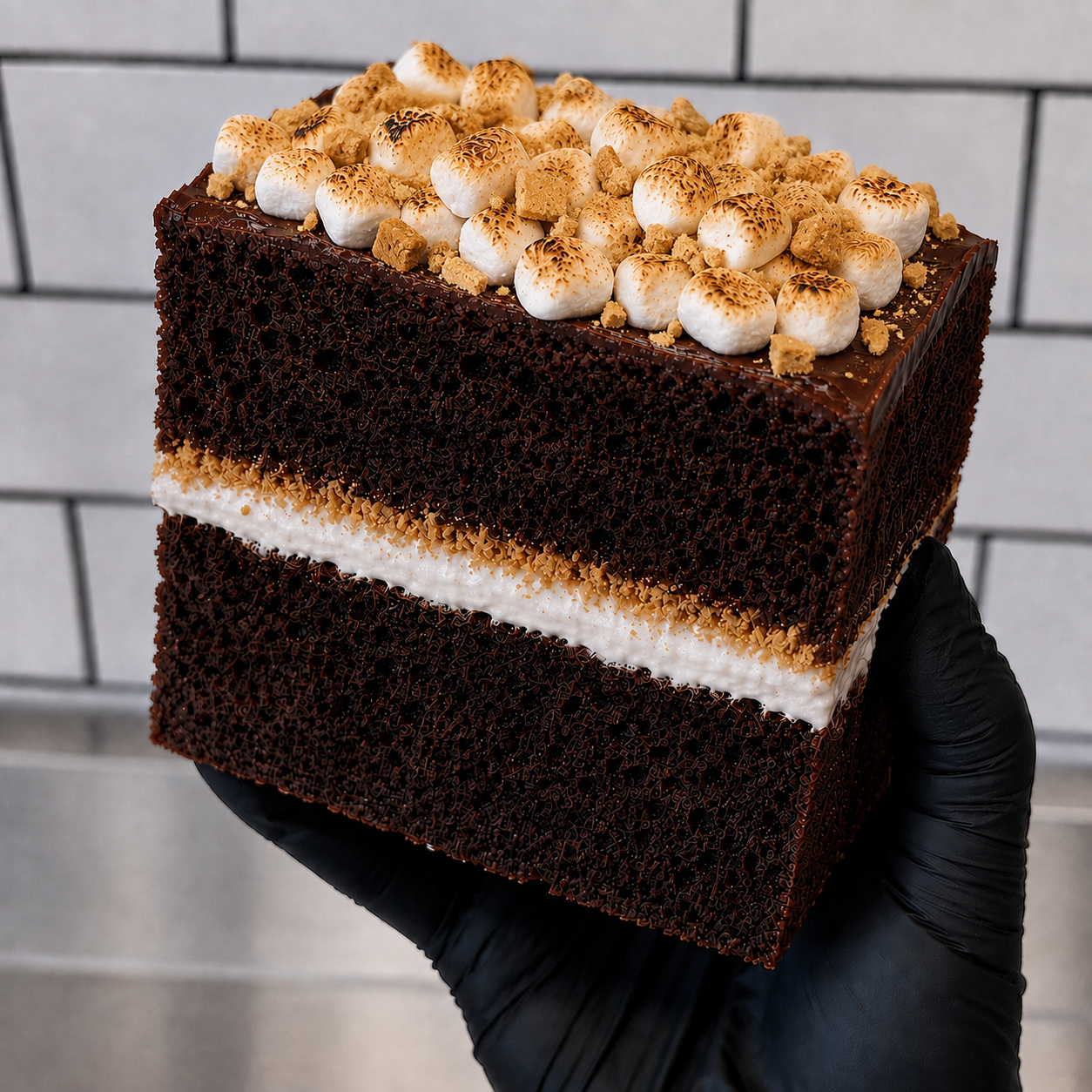S’more Cake Slice