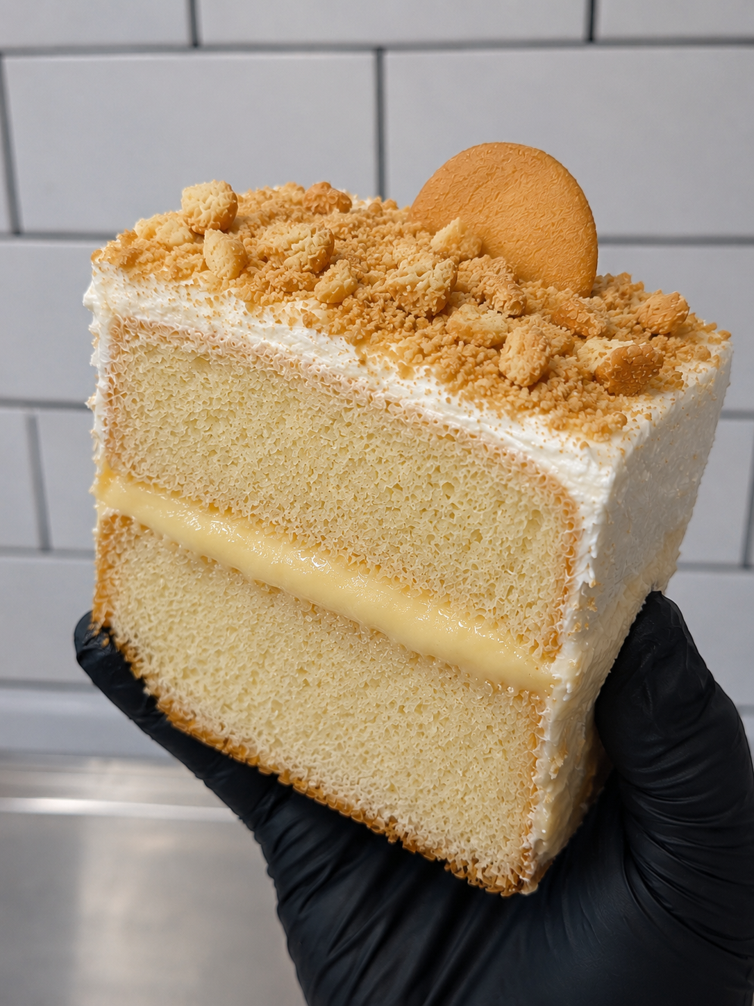 The Dolly - Banana Pudding Slice