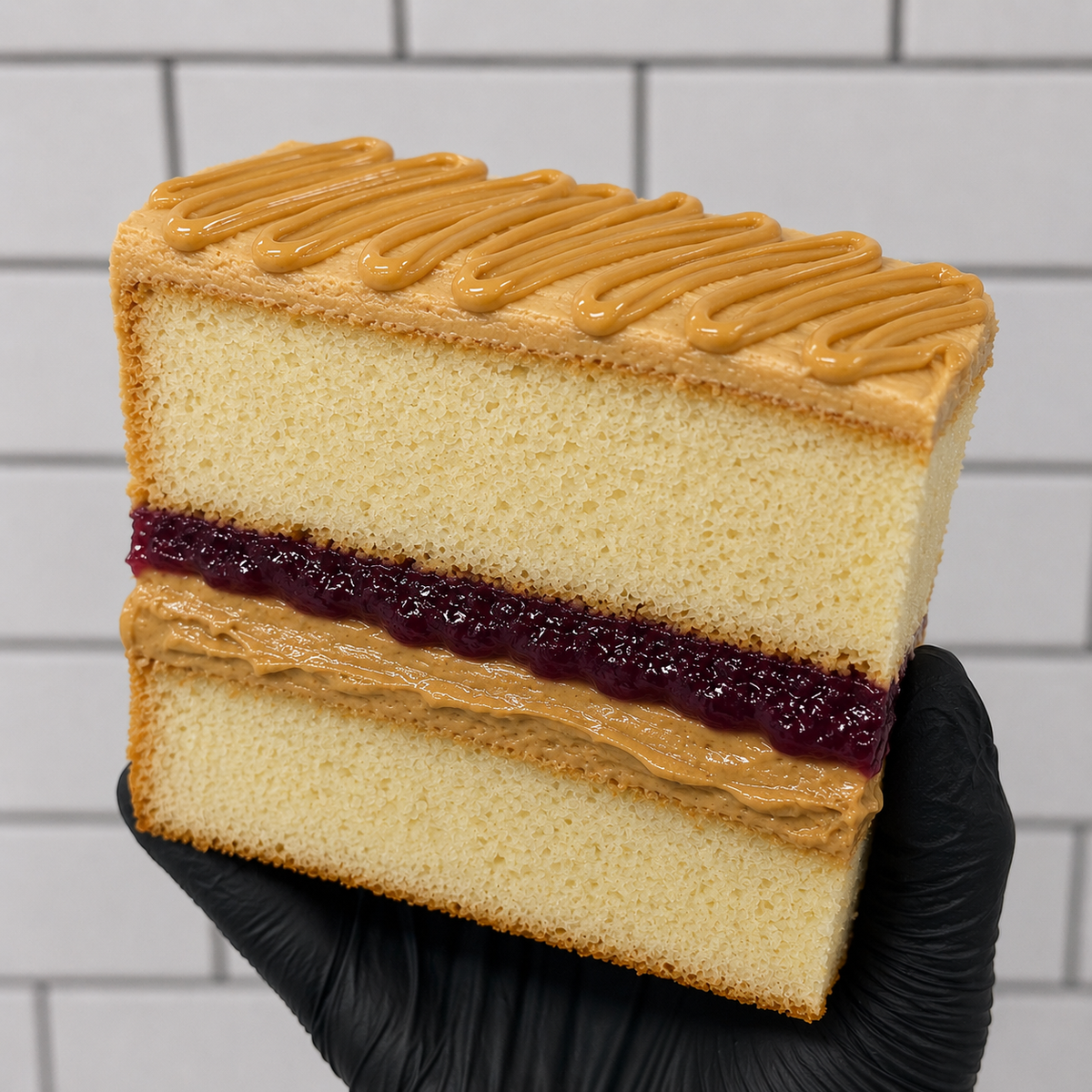 Peanut Butter & Jelly Slice