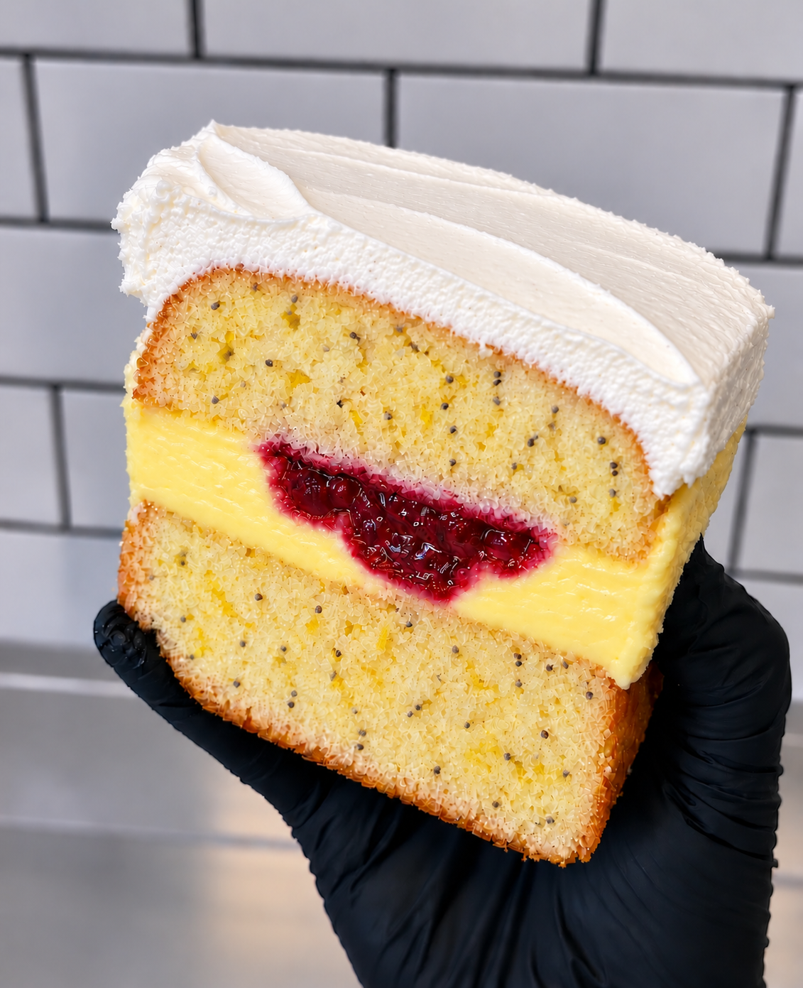 Lemon Raspberry Poppy