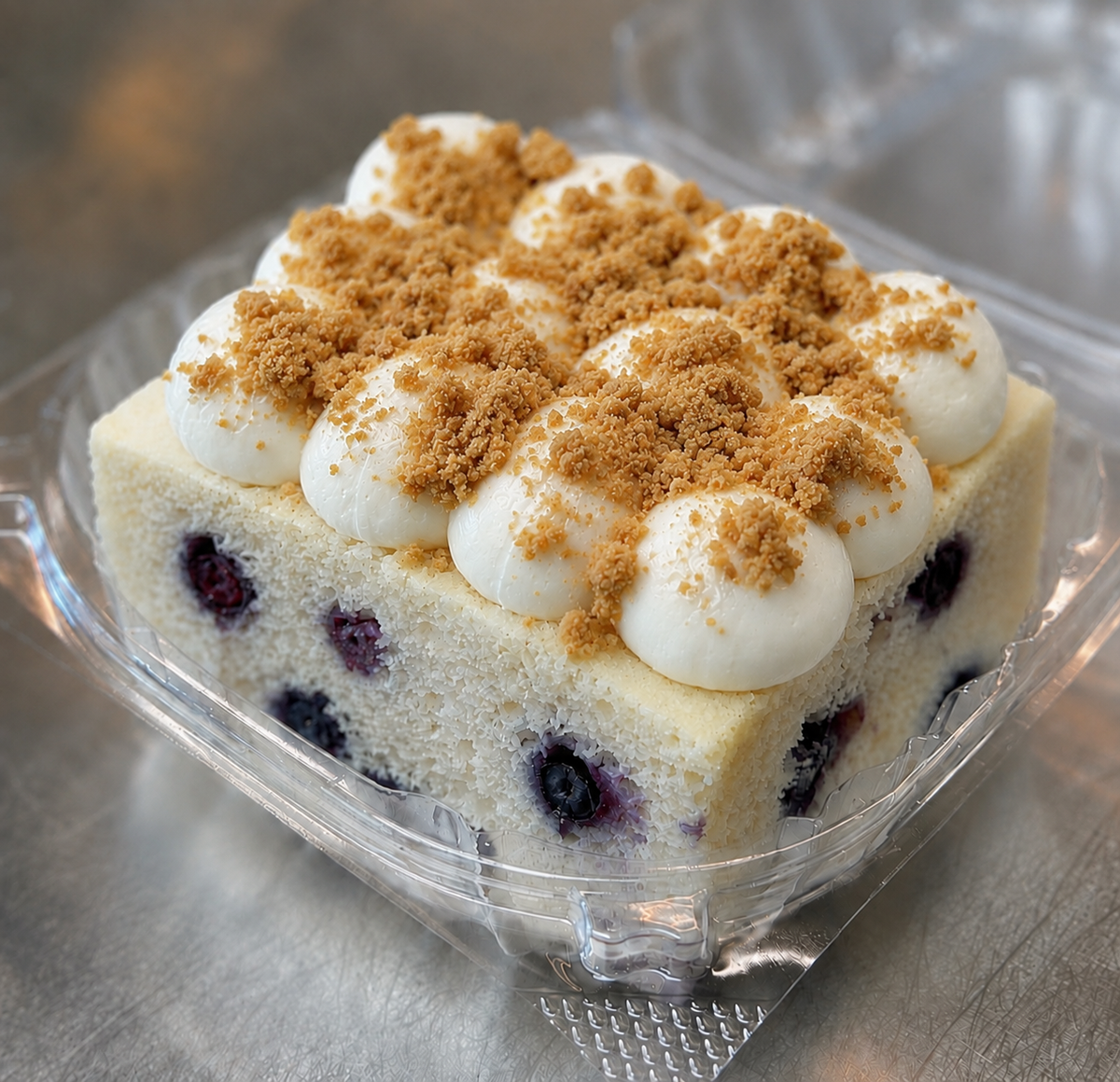 Blueberry Muffin Tres Leches