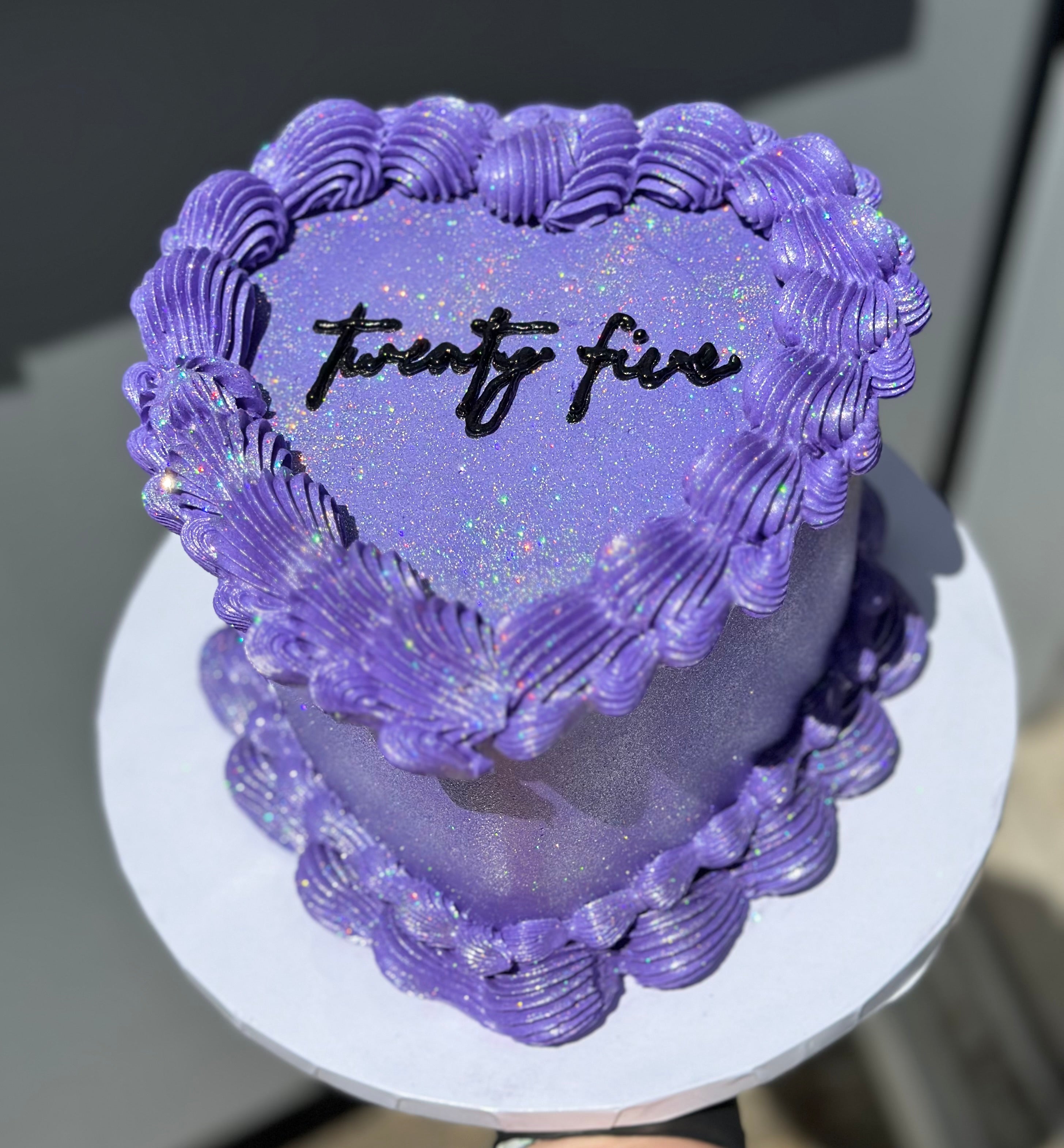 Vintage Purple Cake