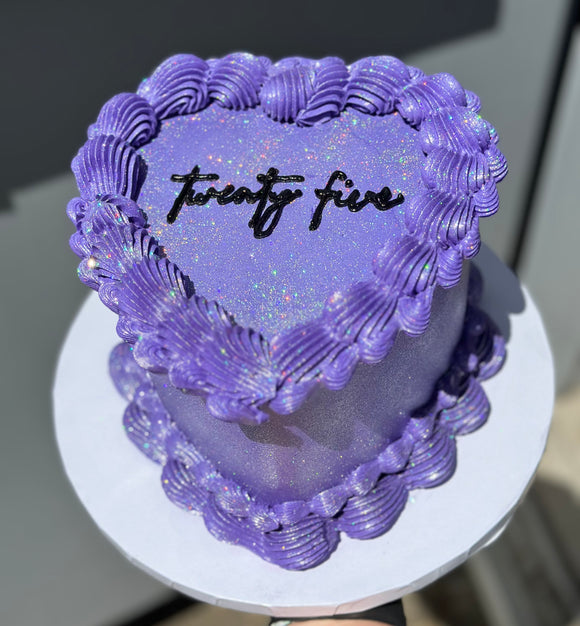 Vintage Purple Cake