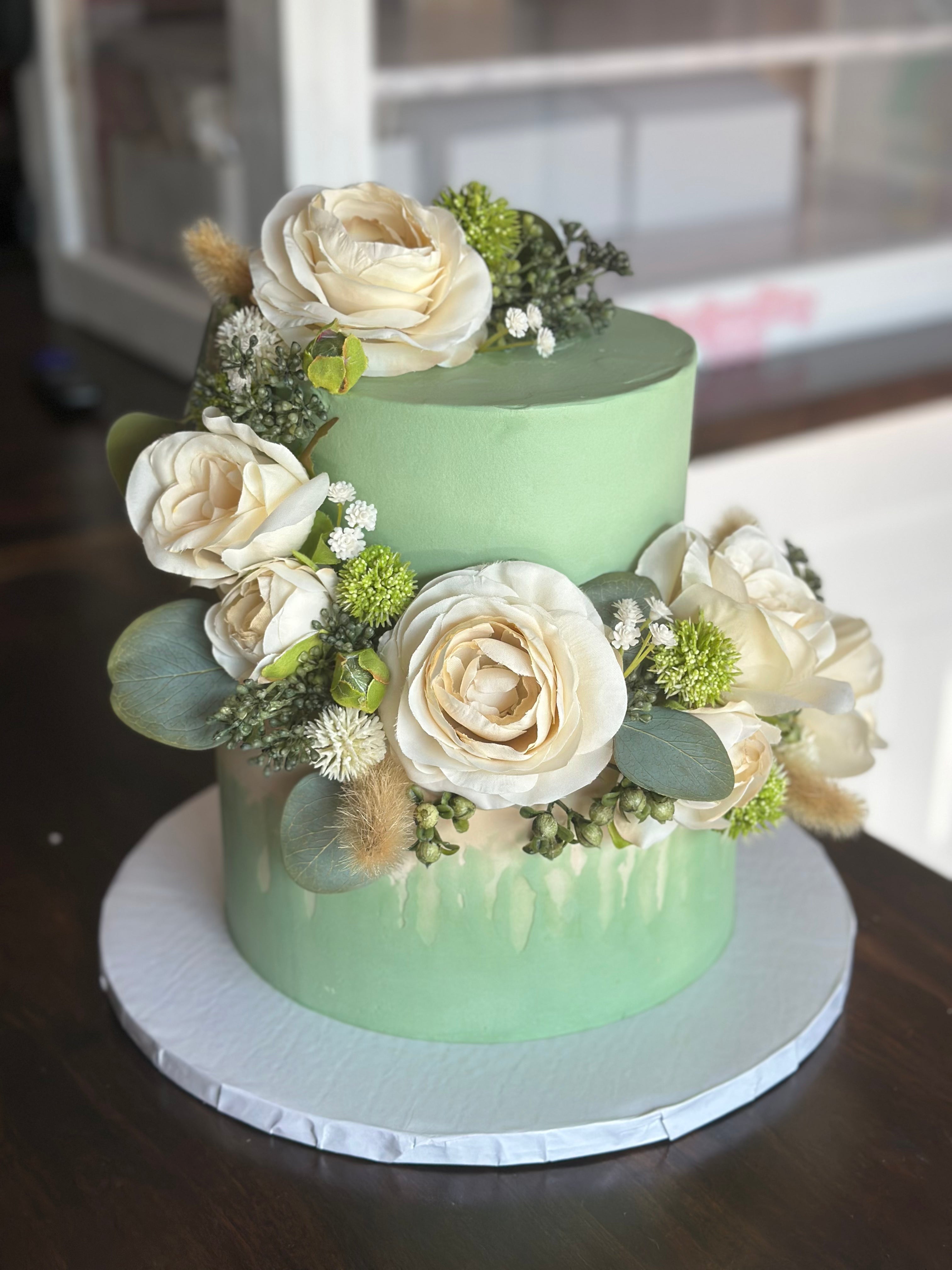 Faux Floral Birthday