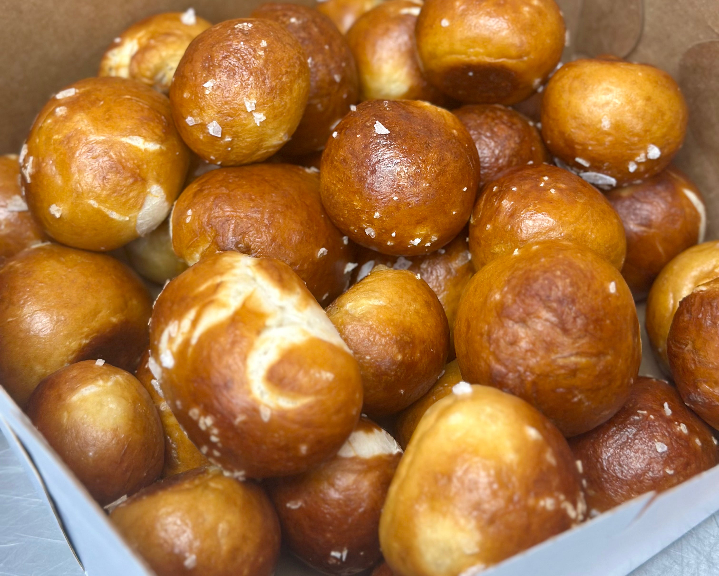 Sea-Salt Pretzel Bites