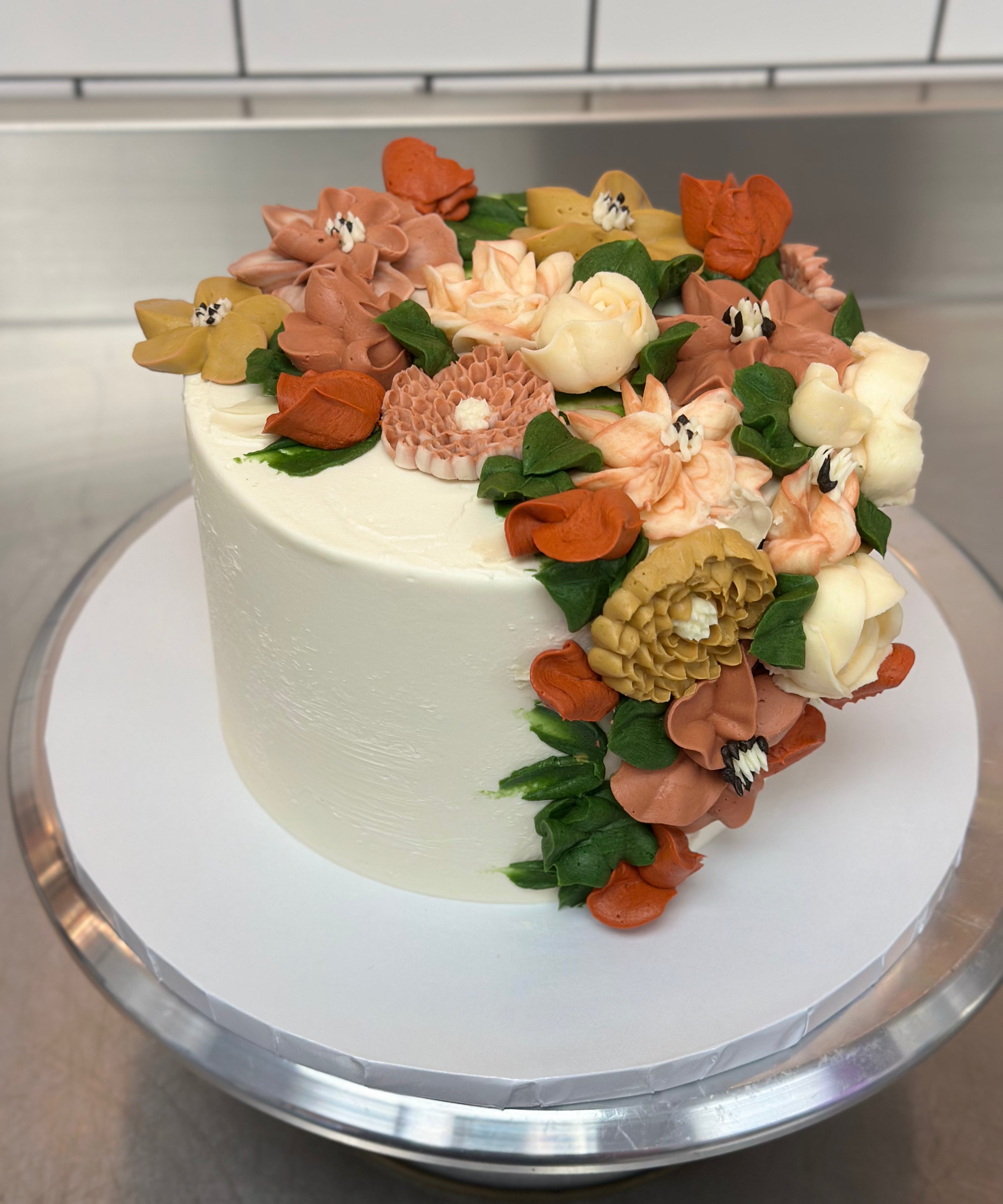 Buttercream Fall Florals