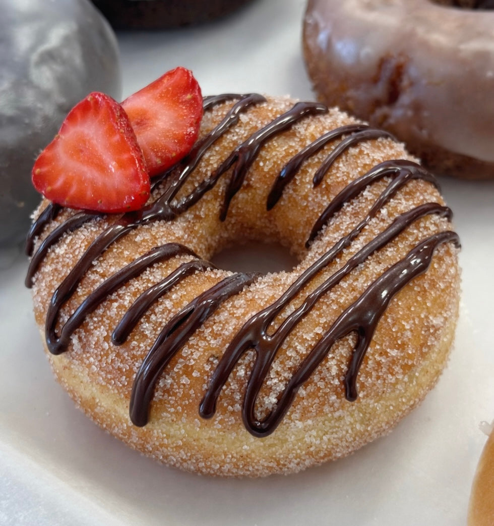 Nutella & Strawberry Ring Donut