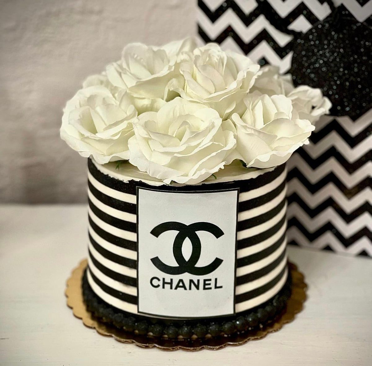 Classy Chanel Cake – Gimme S’more