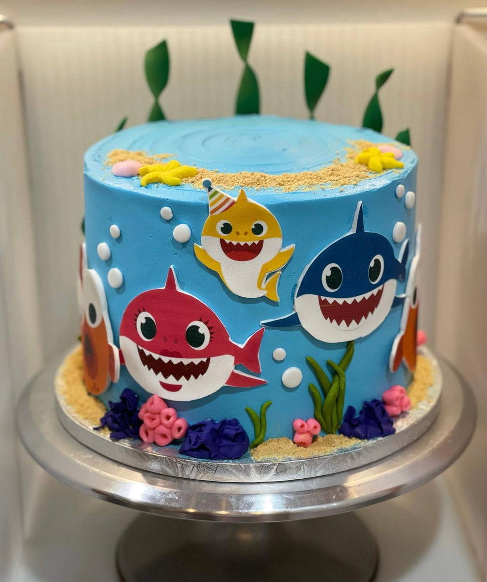 Baby Shark Birthday Cake – Gimme S’more