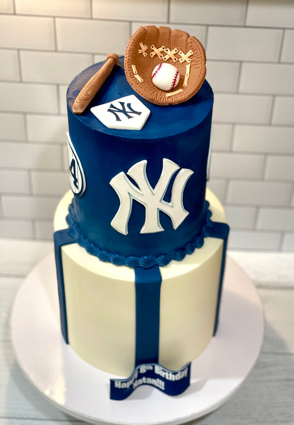 happy birthday new york yankees birthday cake