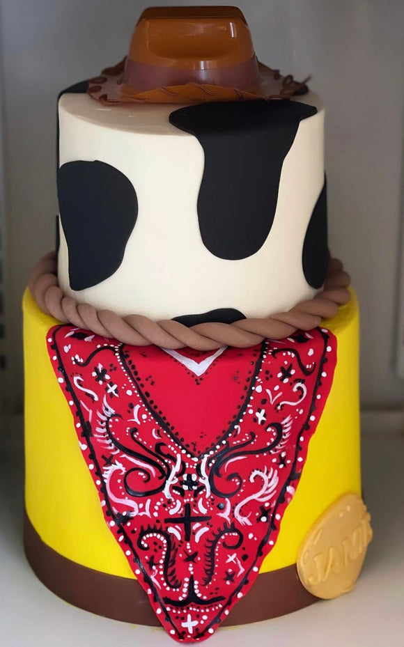 Little Cowboy Birthday Cake