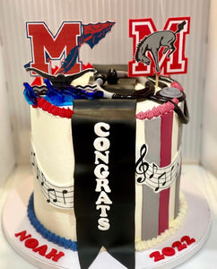 High School / College Grad Cake