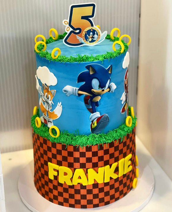 Sonic the Hedgehog Cake