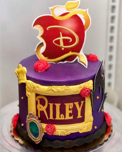 Disney Descendants Cake