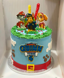 Paw Patrol Birthday Cake