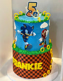Sonic the Hedgehog Cake