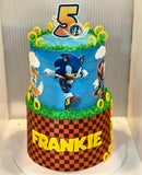 Sonic the Hedgehog Cake