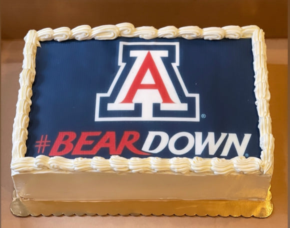 Arizona Bears - Full Sheet Cake