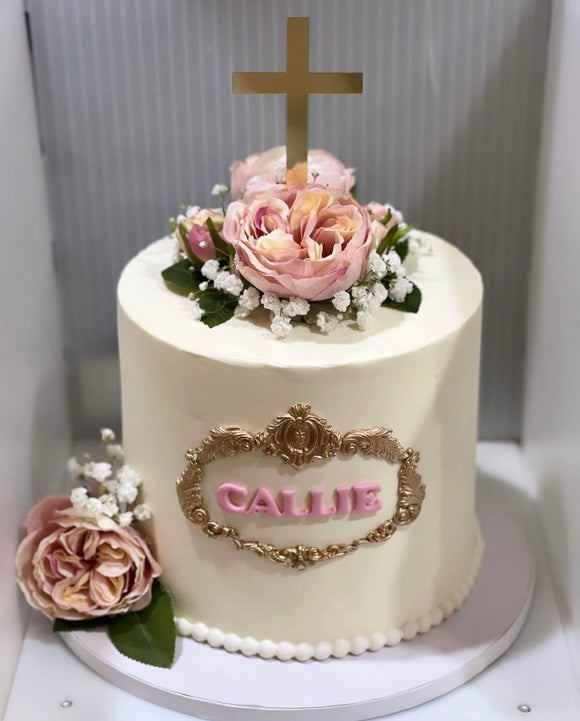 Baptism Cake