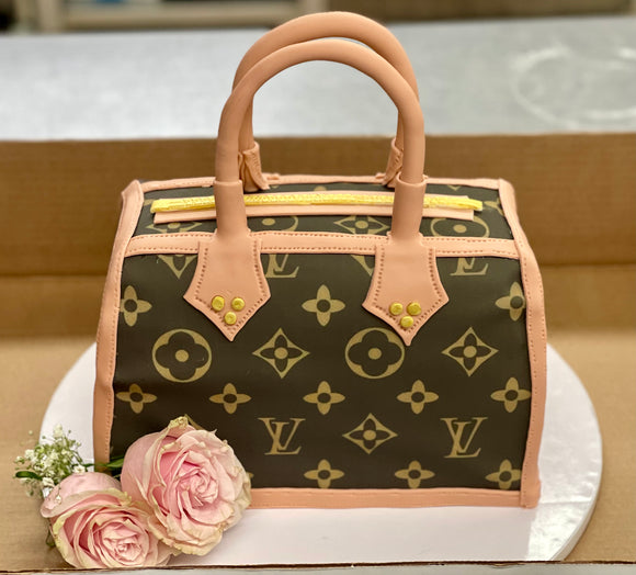 Louis Vuitton Designer Bag Cake