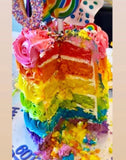 Rainbow Birthday Cake