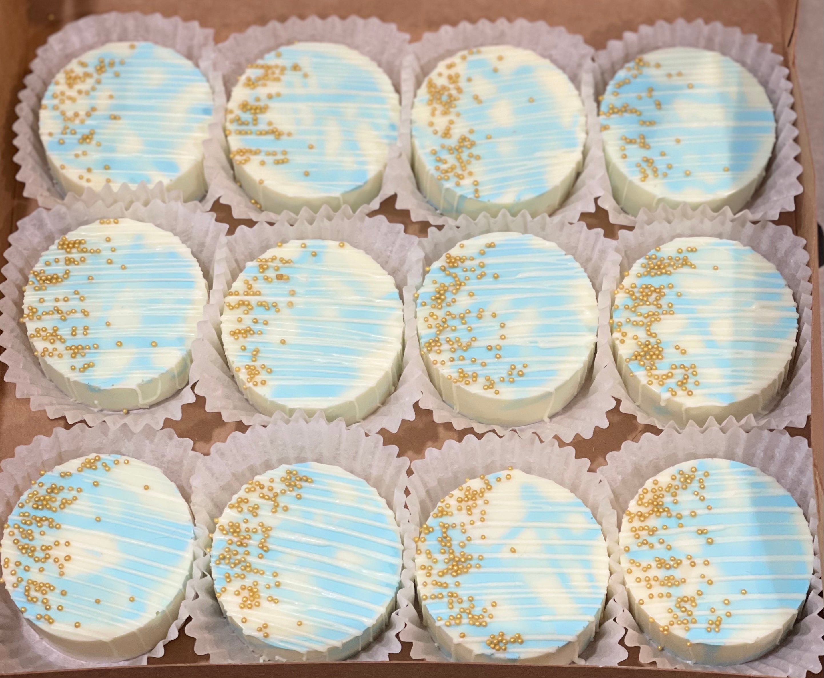 Boy's Baptism Oreos