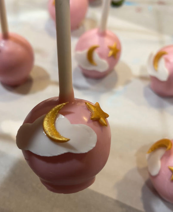 Over the Moon Cake Pops