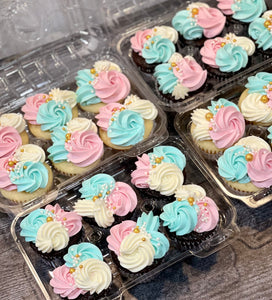 Gender Reveal Cupcakes