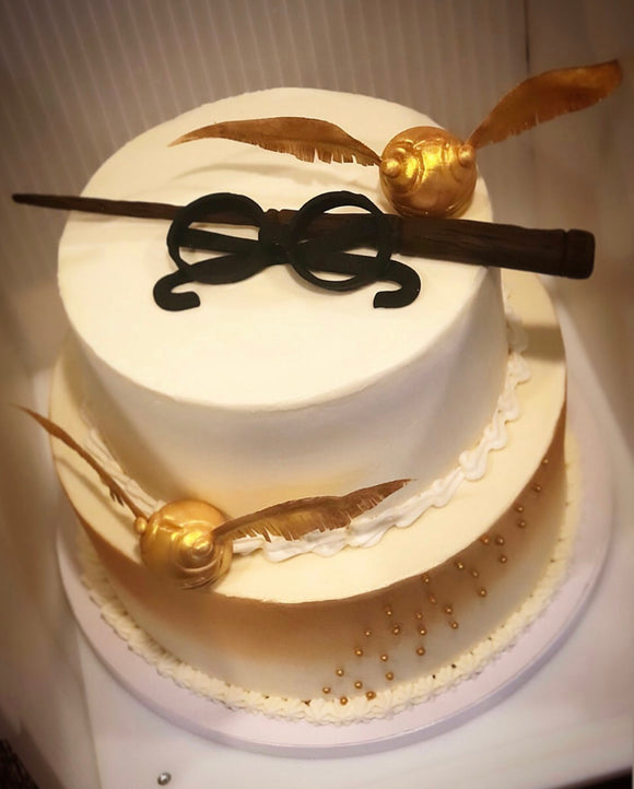 Harry Potter Birthday Cake | Chocolate Fudge Cake Recipe | My Harry Potter  Kitchen (Ep. 16) - YouTube